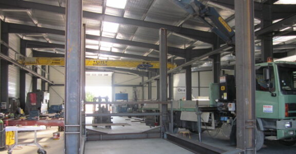 Fabrication portique